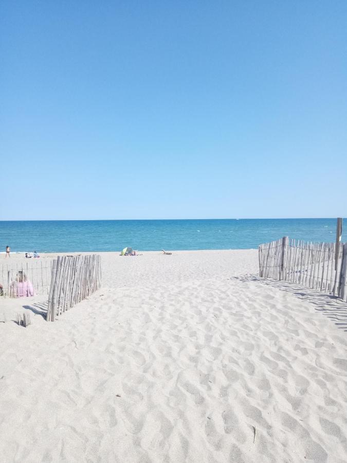 Appartement 6P Rez-De-Jardin Clim Acces Mer Direct Le Barcarès Екстериор снимка